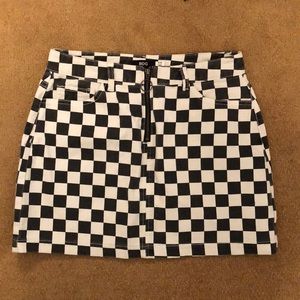Urban Outfitters Checkered Skirt